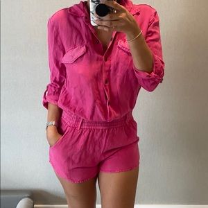 Pink romper